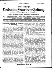 Österreichische Verbands-Feuerwehr-Zeitung