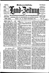 Österreichische Land-Zeitung