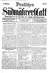 Deutsches Südmährerblatt