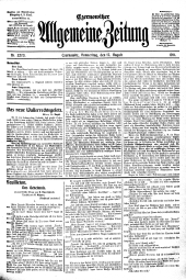 Czernowitzer Allgemeine Zeitung