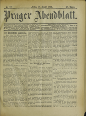 Prager Abendblatt