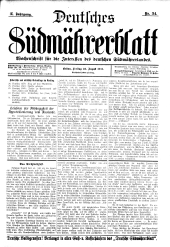 Deutsches Südmährerblatt