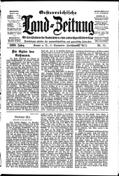 Österreichische Land-Zeitung