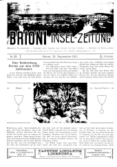 Brioni Insel-Zeitung