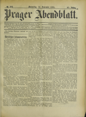 Prager Abendblatt