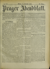 Prager Abendblatt