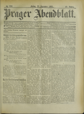 Prager Abendblatt