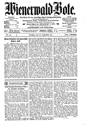 Wienerwald-Bote