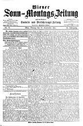 Wiener Sonn- und Montags-Zeitung