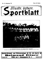 Illustriertes (Österreichisches) Sportblatt