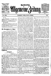 Czernowitzer Allgemeine Zeitung