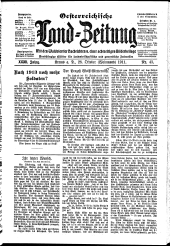 Österreichische Land-Zeitung