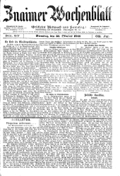 Znaimer Wochenblatt