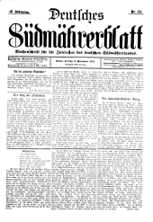 Deutsches Südmährerblatt