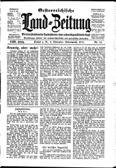 Österreichische Land-Zeitung