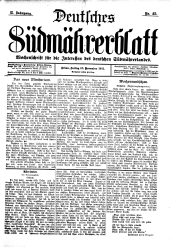 Deutsches Südmährerblatt