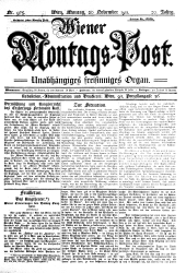 Wiener Montags-Post