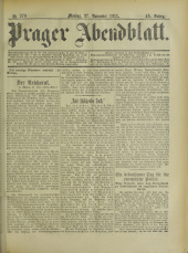 Prager Abendblatt