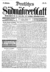 Deutsches Südmährerblatt