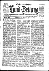 Österreichische Land-Zeitung