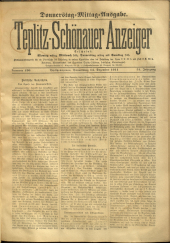 Teplitz-Schönauer Anzeiger