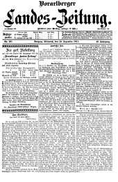 Vorarlberger Landes-Zeitung