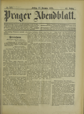 Prager Abendblatt