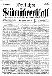 Deutsches Südmährerblatt