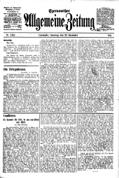 Czernowitzer Allgemeine Zeitung