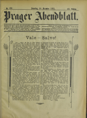 Prager Abendblatt