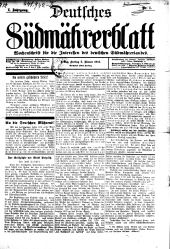 Deutsches Südmährerblatt