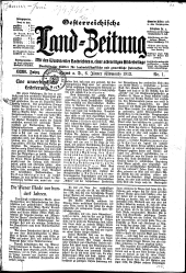 Österreichische Land-Zeitung