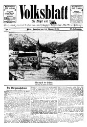 Volksblatt für Stadt und Land