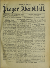 Prager Abendblatt