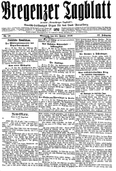 Bregenzer/Vorarlberger Tagblatt