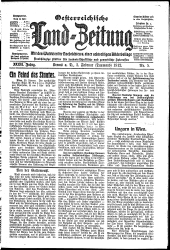 Österreichische Land-Zeitung