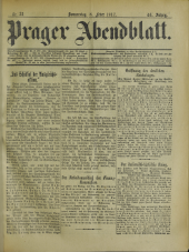 Prager Abendblatt