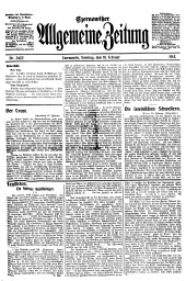 Czernowitzer Allgemeine Zeitung