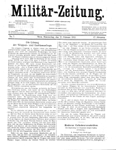 Militär-Zeitung