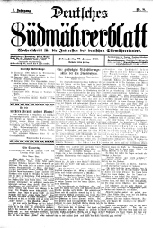 Deutsches Südmährerblatt