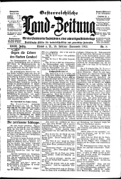 Österreichische Land-Zeitung