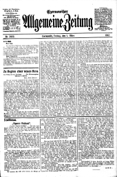 Czernowitzer Allgemeine Zeitung