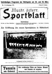 Illustriertes (Österreichisches) Sportblatt