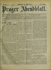 Prager Abendblatt