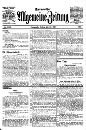 Czernowitzer Allgemeine Zeitung