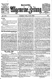 Czernowitzer Allgemeine Zeitung