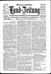 Österreichische Land-Zeitung