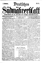 Deutsches Südmährerblatt