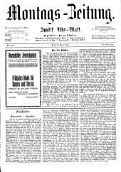 Montags Zeitung