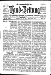 Österreichische Land-Zeitung